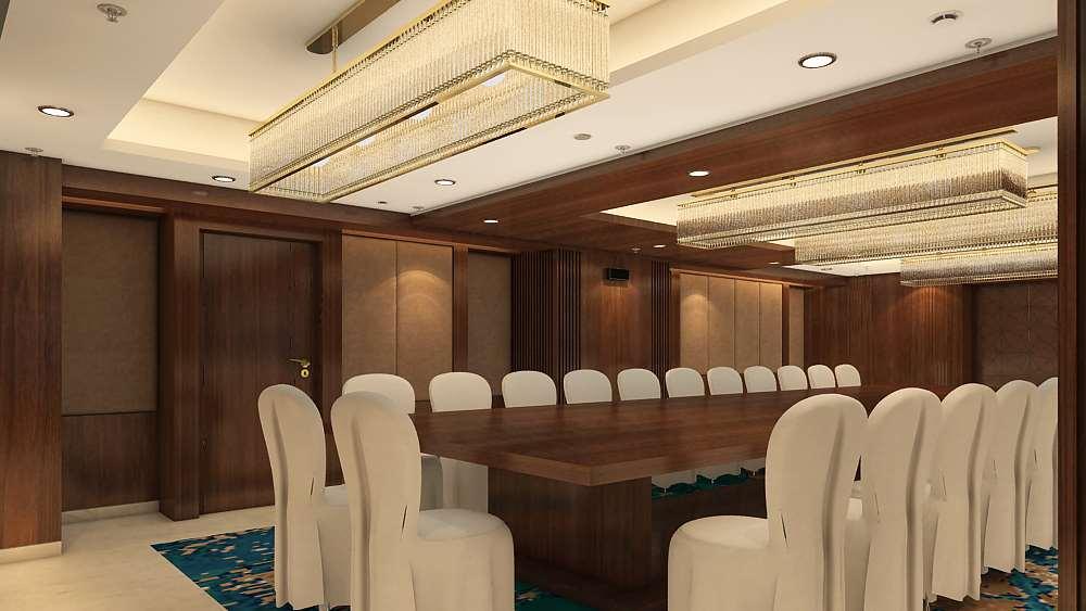 Radisson Blu Towers Kaushambi Delhi Ncr Ghaziabad Facilidades foto The interior of the meeting room